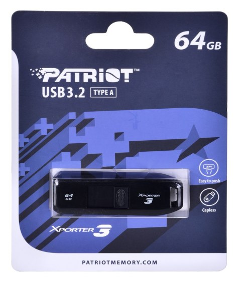 Patriot Memory PARTIOT FLASHDRIVE Xporter 3 64GB Type A USB3.2