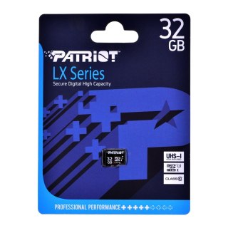 Patriot Memory Patriot LX Series microSDHC 32GB Class 10 UHS-I