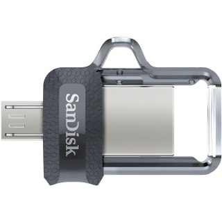 SanDisk Pendrive SanDisk Ultra Dual Drive SDDD3-064G-G46 (64GB; microUSB, USB 3.0; kolor czarny)