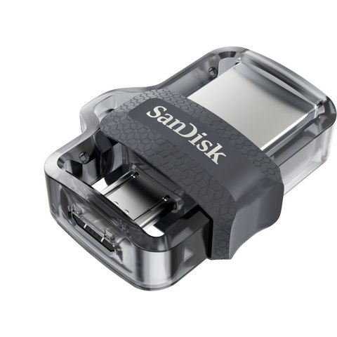 SanDisk Pendrive SanDisk Ultra Dual Drive SDDD3-064G-G46 (64GB; microUSB, USB 3.0; kolor czarny)