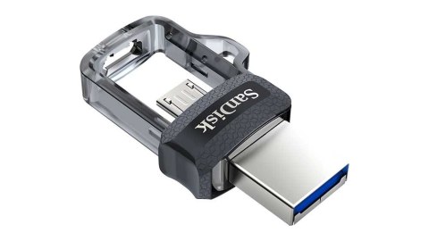 SanDisk Pendrive SanDisk Ultra Dual Drive SDDD3-064G-G46 (64GB; microUSB, USB 3.0; kolor czarny)