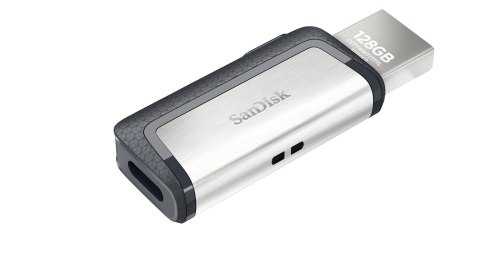 SanDisk Pendrive SanDisk Ultra SDDDC2-128G-G46 (128GB; USB 3.1, USB-C; kolor czarny)