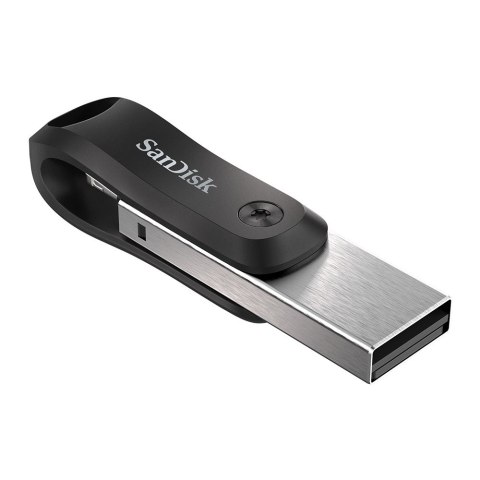 SanDisk Pendrive SanDisk iXpand GO SDIX60N-128G-GN6NE (128GB; Lightning, USB 3.0; kolor srebrny)