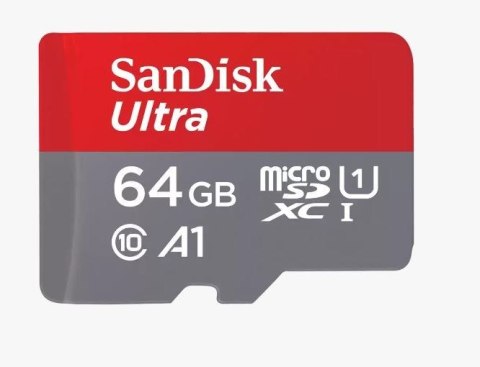 SanDisk SANDISK ULTRA microSDXC 64GB 140MB/s + SD ADAPTER