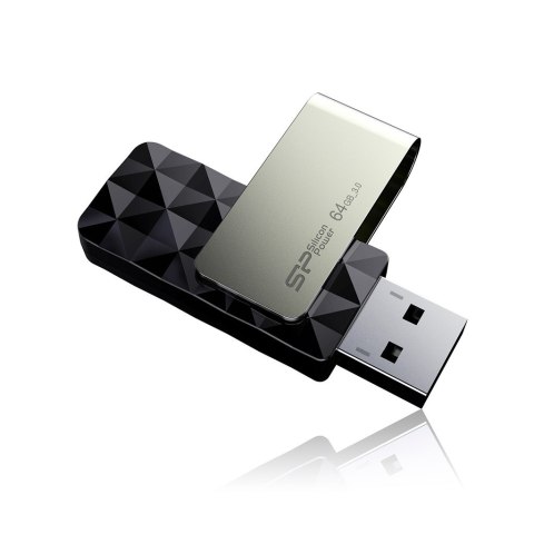 Silicon Power Pendrive Silicon Power Blaze B30 64GB USB 3.1 kolor czarny (SP064GBUF3B30V1K)