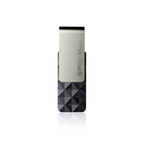 Silicon Power Pendrive Silicon Power Blaze B30 64GB USB 3.1 kolor czarny (SP064GBUF3B30V1K)