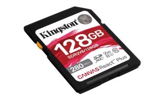 Kingston KINGSTON microSDXC Canvas 128GB React Plus UHS-II 280R/100W U3 V60 for Full HD/4K