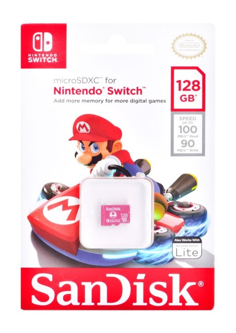 SanDisk SANDISK NINTENDO SWITCH microSDXC 128GB V30 UHS-I