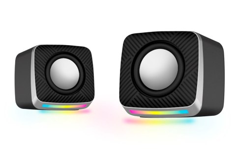Esperanza ESPERANZA GŁOŚNIKI 2.0 USB LED RAINBOW AMBIENT EGS108