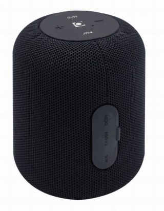 GEMBIRD GEMBIRD PRZENOŚNY GŁOŚNIK BLUETOOTH SPK-BT-15-BK RMS 5W, WBUDOWANY MIKROFON, KOLOR CZARNY, USB, AUX, MICROSD