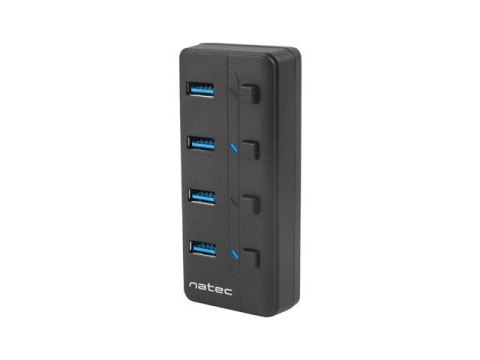 NATEC Hub NATEC Mantis 2 NHU-1557 (4x USB 3.0; kolor czarny)