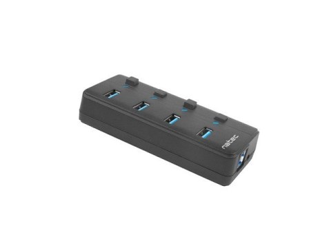 NATEC Hub NATEC Mantis 2 NHU-1557 (4x USB 3.0; kolor czarny)