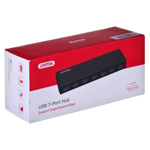 UNITEK UNITEK HUB 7X USB 3.0 Z ZASILANIEM I BC 1.2