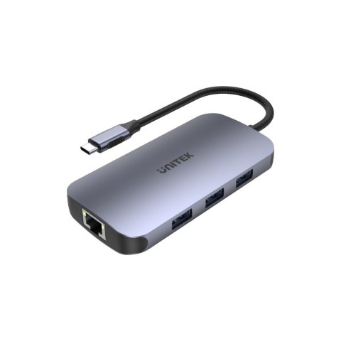 UNITEK UNITEK HUB USB-C N9+, USB-C, HDMI, PD 100W, SD