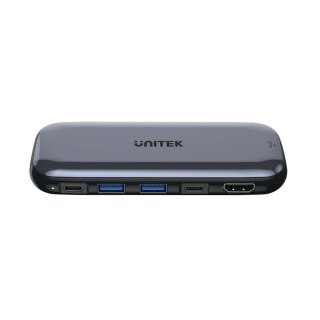 UNITEK UNITEK HUB USB-C STORAGE M.2, HDMI, USB-C PD 100W,