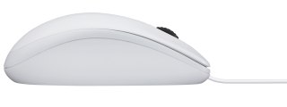 Logitech Mysz Logitech B100 910-003360 (optyczna; 800 DPI; kolor biały)