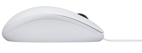Logitech Mysz Logitech B100 910-003360 (optyczna; 800 DPI; kolor biały)