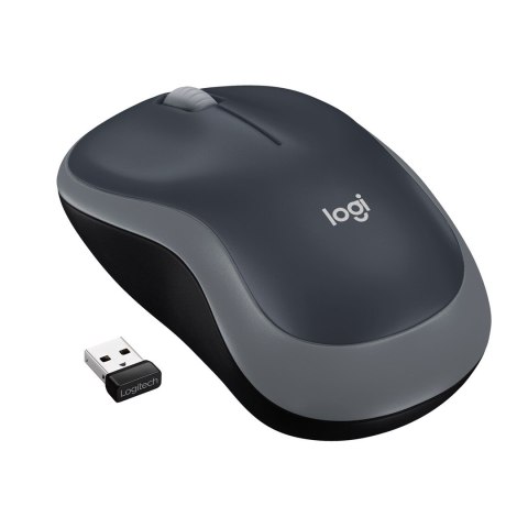 Logitech Mysz Logitech M185 910-002235 (optyczna; 1000 DPI; kolor szary