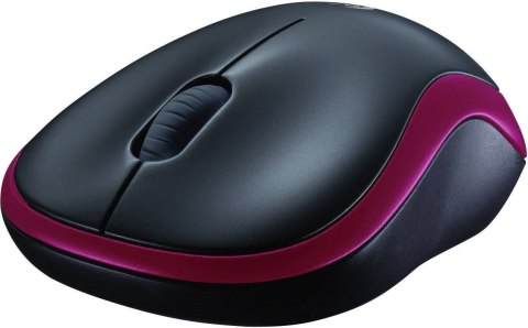 Logitech Mysz Logitech M185 910-002240 (optyczna; 1000 DPI; kolor czerwony)