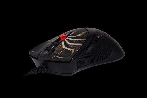 A4 TECH Mysz komputerowa A4 TECH Evo XGame Laser Oscar X747 Brown Fire A4TMYS29980 (laserowa; 3600 DPI; kolor brązowy)