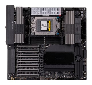 ASUS Płyta główna Asus Pro WS WRX90E-SAGE SE 1x sTR5 AMD ryzen Threadripper PRO 7000 SoC (8x DIMM, 4x SATA, 2x SlimSAS, 4xM.2, 2x10Gb