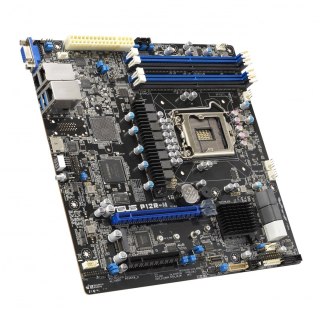 ASUS Płyta Serwerowa ASUS P12R-M LGA-1200,C252, 4*DIMM, 1*PCIe x8 slot, 1*PCIe 16 slot, 6*SATA ports, 1*M2, 2 x Intel® I210AT + 1 x M
