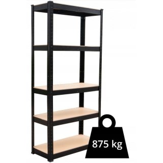TOP E SHOP Regał metalowy magazynowy P9030 MDF 175KG