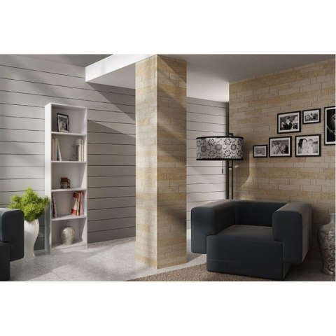 TOP E SHOP REGAŁ NA KSIĄŻKI 40 CM BIAŁY