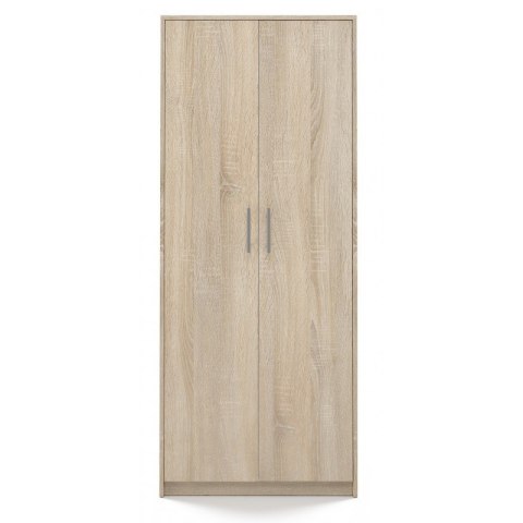 TOP E SHOP Szafa aktowa OLIV 2D 74x35xH180 sonoma