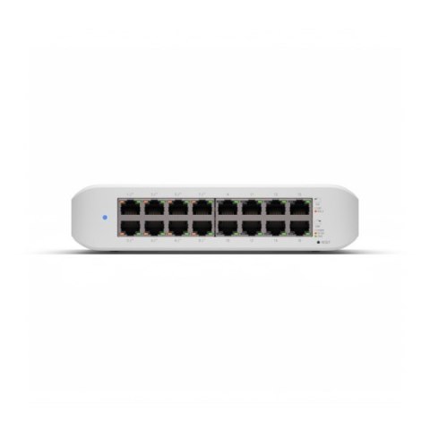 UBIQUITI Switch Ubiquiti UniFi Lite 16 PoE 16p PoE ( PoE+: 8;) Managed Gigabit (USW-Lite-16-PoE-EU)