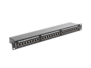 Lanberg Patch panel Lanberg PPS5-1024-B (1U; kat. 5e; 24xRJ-45)
