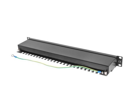 Lanberg Patch panel Lanberg PPS5-1024-B (1U; kat. 5e; 24xRJ-45)