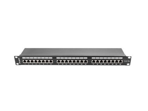 Lanberg Patch panel Lanberg PPS5-1024-B (1U; kat. 5e; 24xRJ-45)