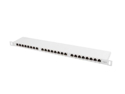 Lanberg Patch panel Lanberg PPS6-0024-S (0.5U; kat. 6; 24xRJ-45)