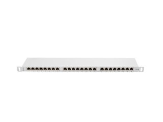 Lanberg Patch panel Lanberg PPS6-0024-S (0.5U; kat. 6; 24xRJ-45)