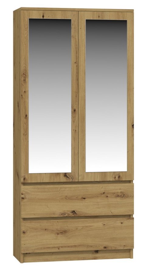 TOP E SHOP SZAFA SS-90 LUSTRO - DĄB ARTISAN