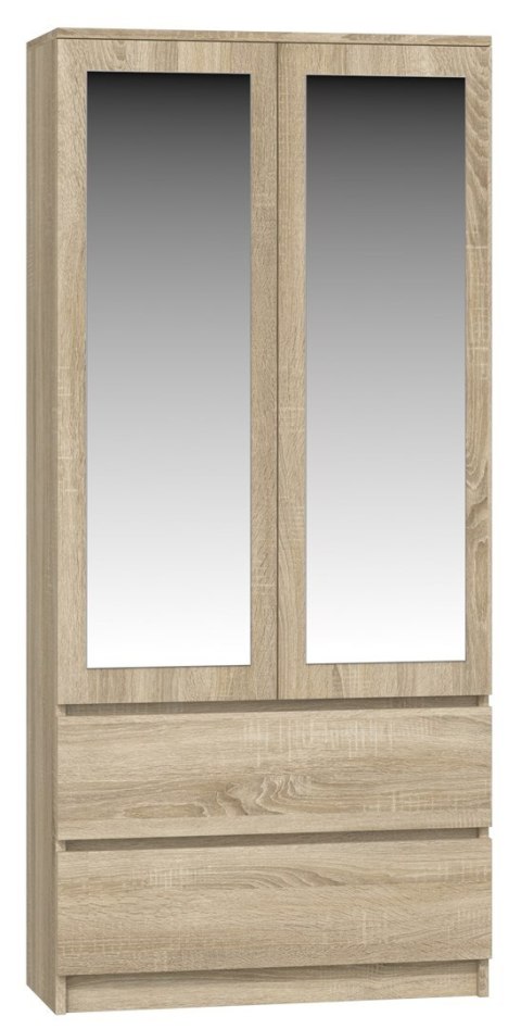 TOP E SHOP SZAFA SS-90 LUSTRO - DĄB SONOMA