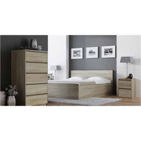 TOP E SHOP K2 KARO SZAFKA NOCNA 2 SZUFLADY SONOMA