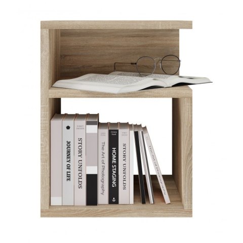 TOP E SHOP Szafka nocna TINI 30x30xH.40 dąb sonoma