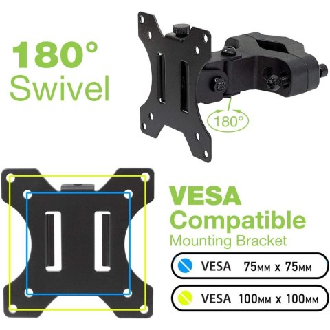 TECHly TECHLY UCHWYT NA SŁUP TV LED/LCD 13-30 CALI 10KG O
