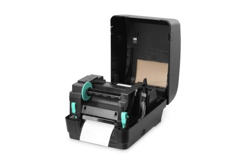 DIGITUS DIGITUS DRUKARKA TERMICZNA DO ETYKIET 300DPI MAX. 104MM USB 2.0 SERIAL LAN MICROSD CZARNA DA-81021