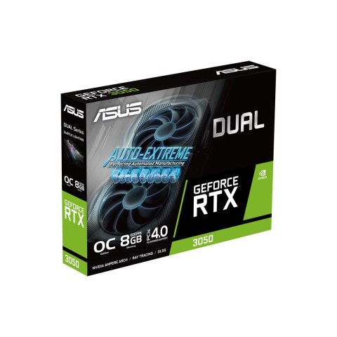 ASUS Karta graficzna ASUS Dual GeForce RTX 3050 V2 8GB OC GDDR6