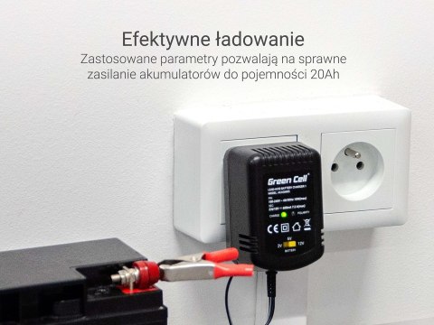 Green Cell GREEN CELL ŁADOWARKA DO AGM ACAGM05 2/6/12V 0.6A