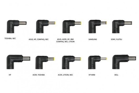 IBOX Zasilacz IBOX IUZ90WA 90W AUTO IUZ90WA do notebooka (20 V; 90W )