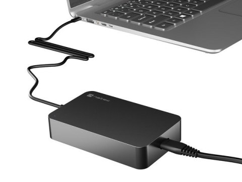 NATEC NATEC ZASILACZ ŁADOWARKA GRAYLING USB-C 90W DO LAPTOPÓW, TABLETÓW, TELEFONÓW NZU-2035