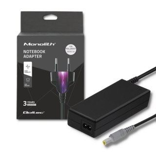 Qoltec Zasilacz Qoltec 50093.90W do notebooka IBM, Lenovo (20 V; 4,5 A; 90W; 7.9 mm x 5.5 mm)