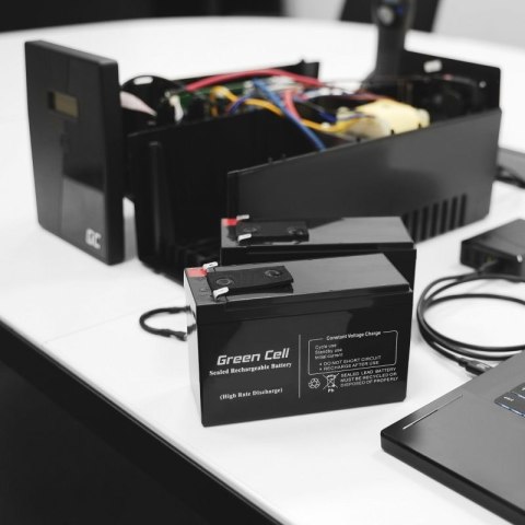 Green Cell GREEN CELL AKUMULATOR ŻELOWY AGM12 6V 7AH