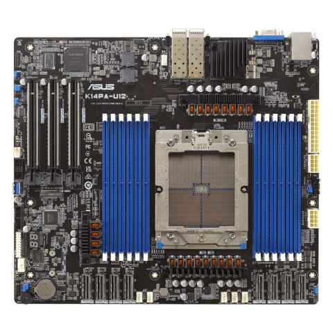ASUS Płyta główna Asus K14PA-U12/ASMB11 1x SP5 AMD Epyc 9004 SoC (12xDIMM, 2xSFP28 25G, 3xPCIe 5.0 x16 slot, ASMB11, CEB)