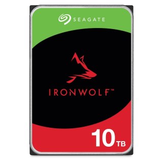 Seagate Dysk HDD Seagate IronWolf ST10000VN000 (10 TB ; 3.5"; 256 MB ;7200 obr/min)