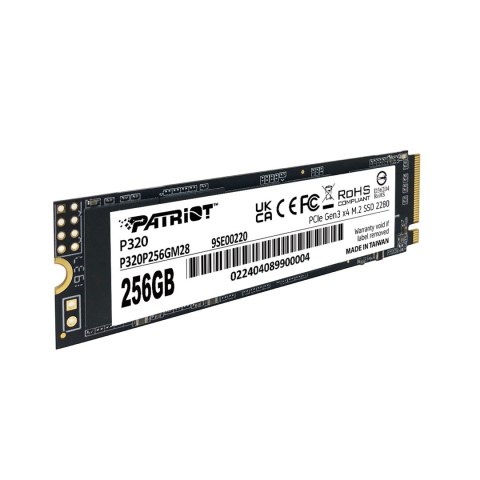 Patriot Memory SSD Patriot Viper P320 M.2 PCI-Ex4 NVMe 256GB 2.2GB/s